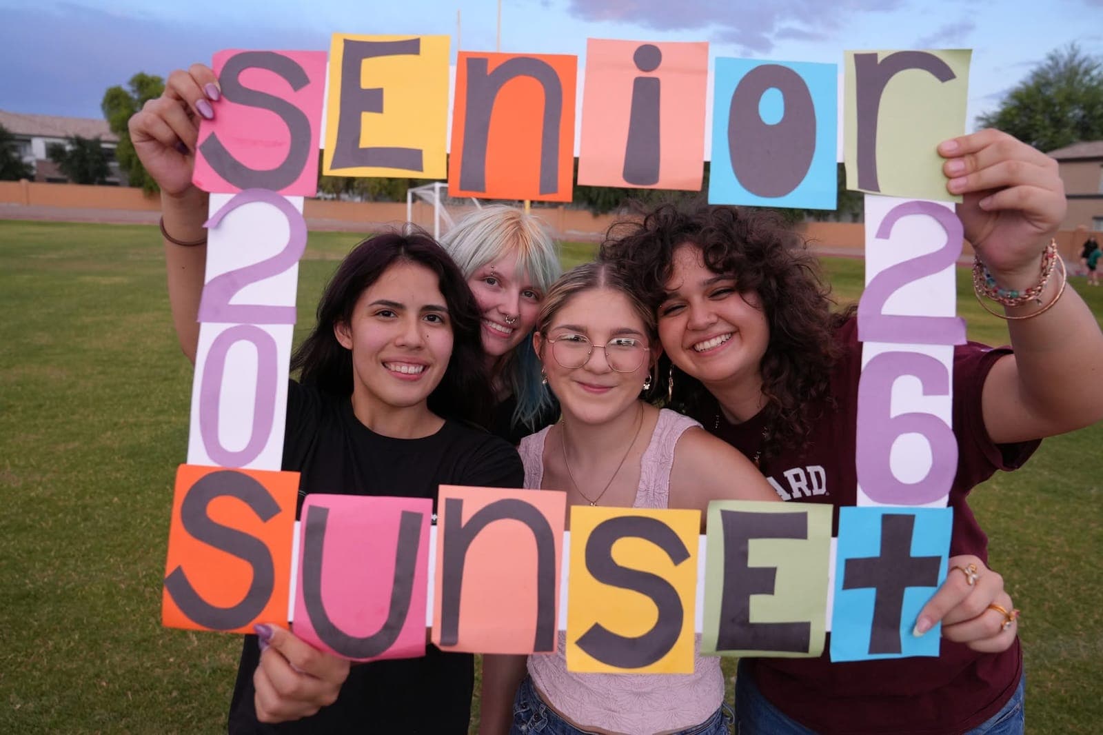 Highland Prep West student council members